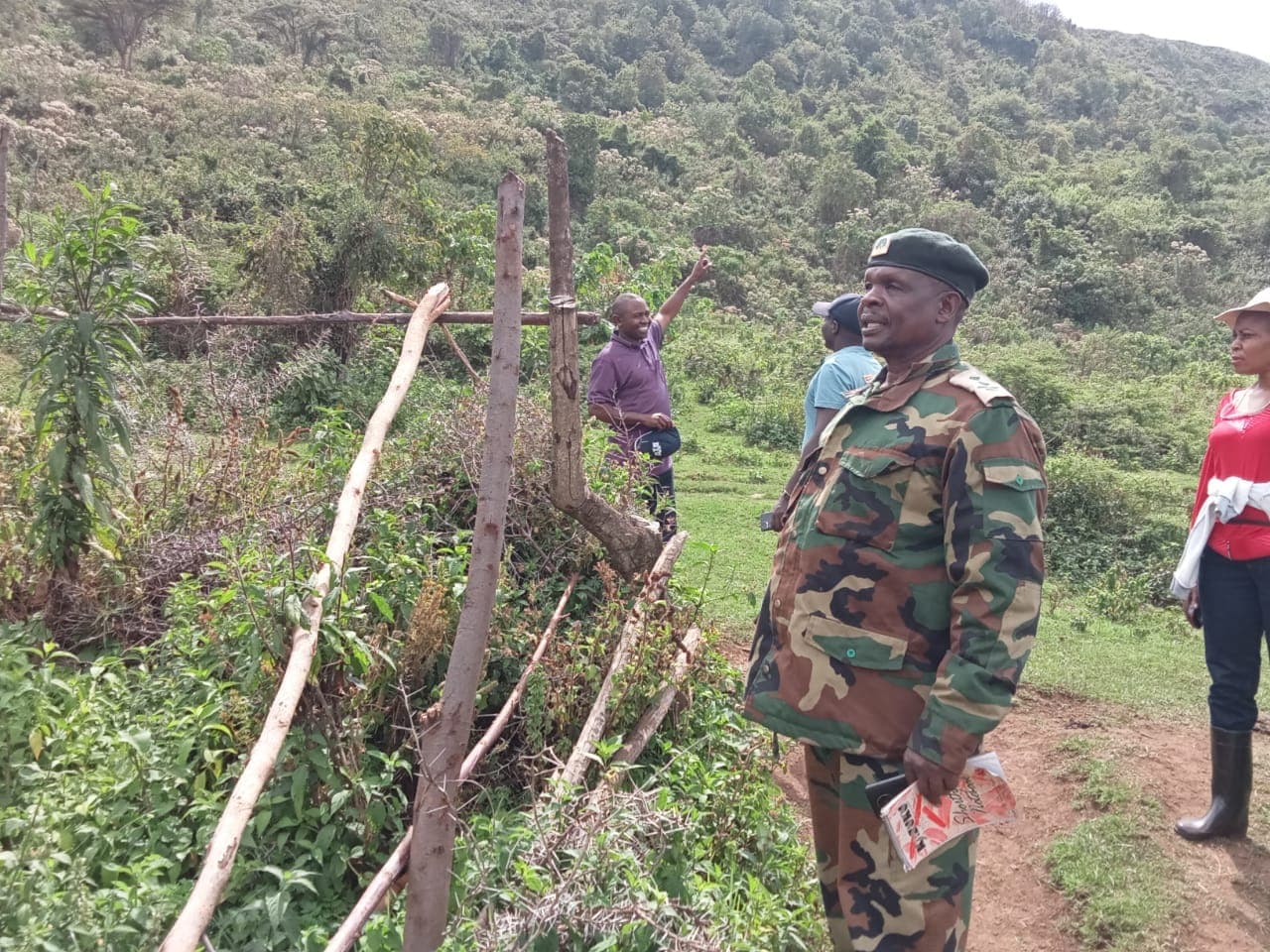 Forest mapping team