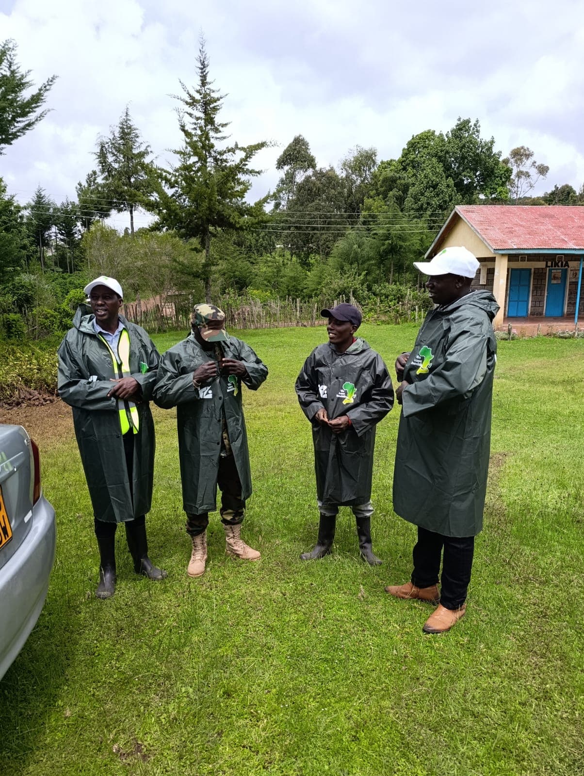 Leona Foundation team in the field